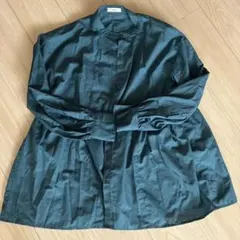 earth music&ecology ブルーグリーンブラウス