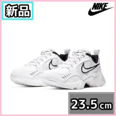 【新品】NIKE ホワイト スニーカー 23.5cm ナイキ　エアハイツ