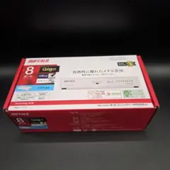 新品 バッファロー 8ポート スイッチングハブ 金属筐体 電源内蔵 ホワイト L