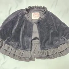Shirley Temple ブラックファーケープ - メルカリ