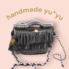 ズパゲッティ　ショルダーバッグ　ハンドメイド