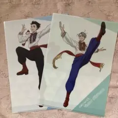 ユーリ!!! on ICE クリアファイル 2枚セット　新品