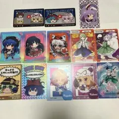 東方Project クリアカード ダイソー セリア まとめ売り　13枚