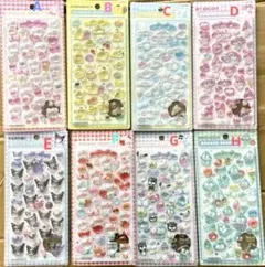 ボンボンドロップシール サンリオ 8枚