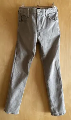 GAP kids ストレッチスキニーデニム　グレー　165cm