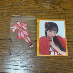 佐野愛花　ステッカー&トレカセット