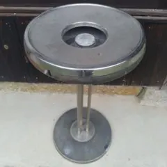 レトロポップ　スタンド灰皿　灰皿　造花付き　昭和レトロ Yahoo!オークション - 【昭和レトロ】灰皿スタンド 灰皿 水中花