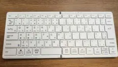 Omikamo折畳みキーボード 2026版 Bluetooth ホワイト 日本語