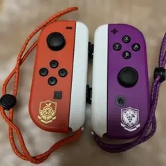 Switch ジョイコン　ポケモンSV　左右LR 【任天堂純正品】赤紫