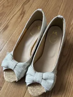 リボン サンダル 新品未使用