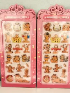 ガーフィールド　アクリルシール2枚セット