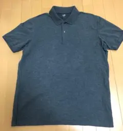 UNIQLO ポロシャツ ダークグレー XL