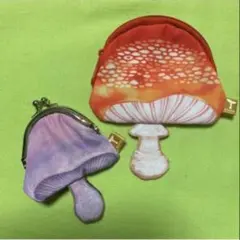 【匿名配送】きのこ　財布　ガチャガチャ　2個セット