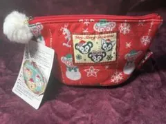 【Disney】ダッフィーフレンズ クリスマスポーチ シェリーメイ ジェラトー二