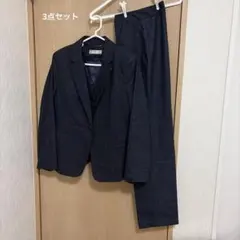 レディース チェック柄スーツ 3点セット ジャケット ベスト パンツ セレモニー