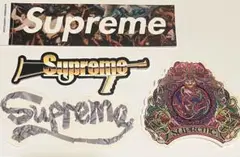 Supreme ステッカー 4枚セット