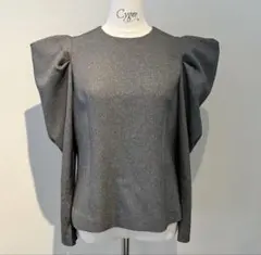 Cygne とんがりトップス半袖 Emily　ブラック　0 美品 2025年最新】cygne とんがりの人気アイテム - メルカリ