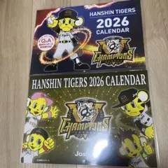 阪神タイガース 2026年カレンダー チャンピオン記念　ジョーシン