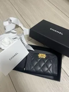 CHANEL 長財布 ボーイシャネル 純正箱/袋、ギャランティカード付き CHANEL 長財布 ボーイシャネル 純正箱/袋、ギャランティカード付き