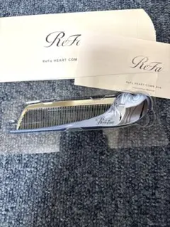 【新品未使用】リファ　ハートコームアイラ アクアブルー