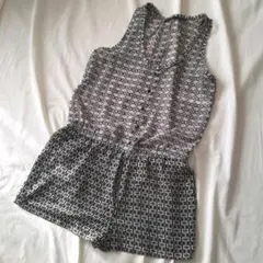 新品未使用！ZARA ザラ　ノースリーブオールインワン　Mサイズ