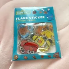 SESAME STREET セサミストリートフレークステッカー 8デザイン