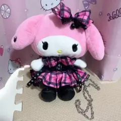 マイメロディ ドールショルダーバッグ（Sweet Rock 'n' Check）