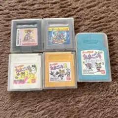 ゲームボーイ用　ソフト　たまごっち　マリオ　カードキャプターさくら【ユーズド】