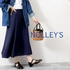NOLLEY'S sophiシアーローンフレアースカート