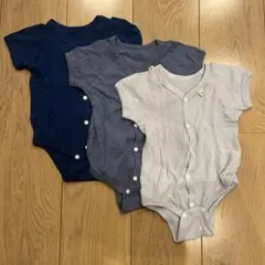 ベビー肌着 3枚セット サイズ70cm 半袖 西松屋