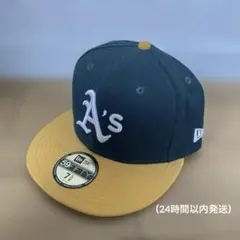 ニューエラキャップ　アスレチックス
