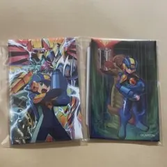 カプくじ　ロックマンエグゼ　スクエア缶バッジ　エグゼ2,6