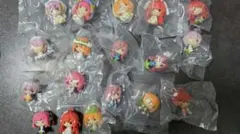 五等分の花嫁 一番くじ ちょこのっこフィギュア 一花 二乃 三玖 四葉 五月のサムネイル