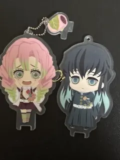 鬼滅の刃　アクリルキーホルダー　時透無一郎　甘露寺蜜璃