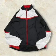 【パールイズミナイロンジャケット US古着 フルジップ サイクリング】
