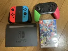Nintendo Switch 本体 グレー イエロー スマブラ入り | Mercari
