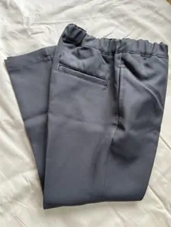 devirockグレー 長ズボン ウエストゴム サイドポケット120㌢