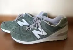 new balance 574 27cm ダークグリーン