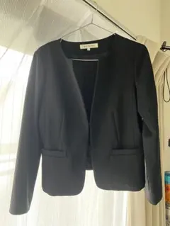 NATURAL BEAUTY BASIC ノーカラージャケット