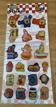 魚*️様 ［未開封］スポンジボブ　ステッカー