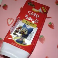 CIAOちゅーる×モンハン ちゅーぶ型ポーチ チャオちゅーる キレアジ