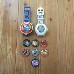 妖怪ウォッチ2個、メダル7枚セット