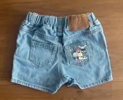 サンリオ　デニム　ショートパンツ　90