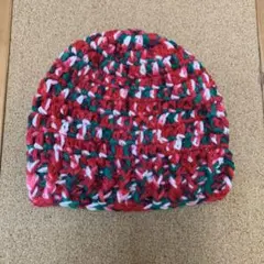 ハンドメイド秋冬ニット帽