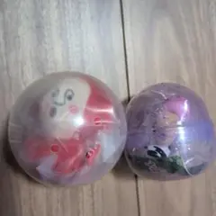 【未開封】こびとづかん　カプセルぬいぐるみ　ソフビ　２個