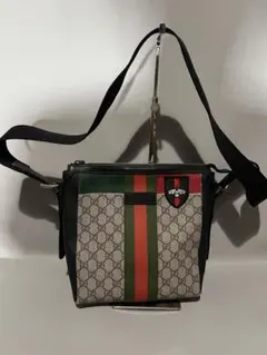 Gucci ストライプショルダーバッグ