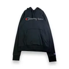 d*0様 champion　スウェットパーカー　サイズS　ブラック　ビッグロゴ刺