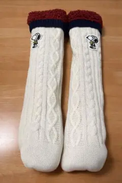 スヌーピー 室内用モコモコ靴下