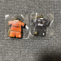 清水エスパルス ユニフォーム型キーホルダー 2点セット