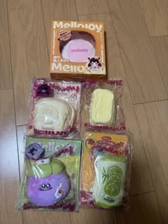 Mellojoy メロジョイ スクイーズ 4種セット 小分け袋付き 新品未開封